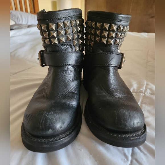 Ash studded motorcycle booties - Picture 3 of 14